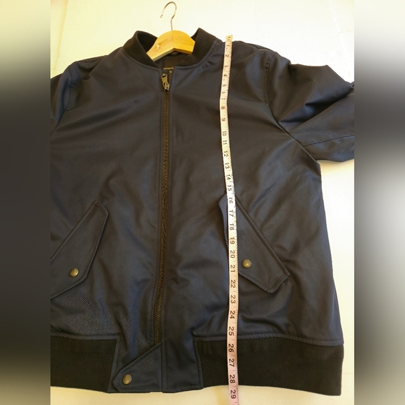 Banana Republic BR+ Men's Water Resistant Performance Jacket Navy Blue Size XL - Picture 14 of 17